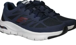 Skechers Arch Fit Charge Back Sneakers Blauw Heren