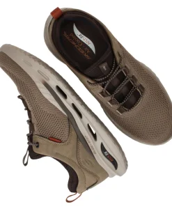 Skechers Arch Fit Orvan Percer Sneakers Bruin Heren