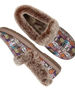 Skechers Bobs Too Cozy Chic Cat Pantoffels Multi Dames