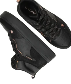 Skechers Court High veterboot Boots Zwart Meisjes