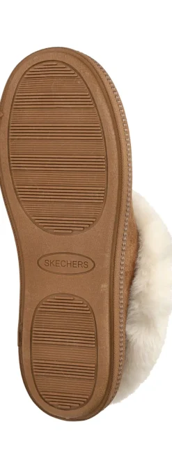 Skechers Cozy Campfire Winter Nights Pantoffels Cognac Dames