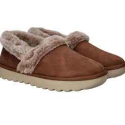 Skechers Cozy Up Pantoffels Bruin Dames