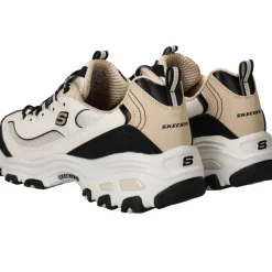 Skechers D Lites Retro Rewind Sneakers Beige Dames