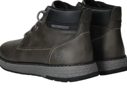 Skechers Garlan Deno Waterproof Veterboots Grijs Heren