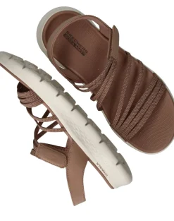 Skechers Go Walk Flex Sandalen Taupe Dames