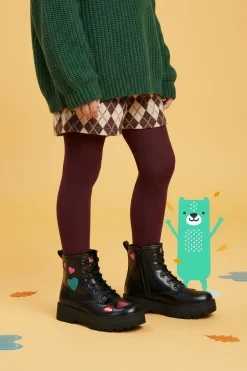 Skechers Gravlen Hi Boots Zwart Meisjes