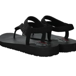 Skechers Meditation Sandalen Zwart Dames