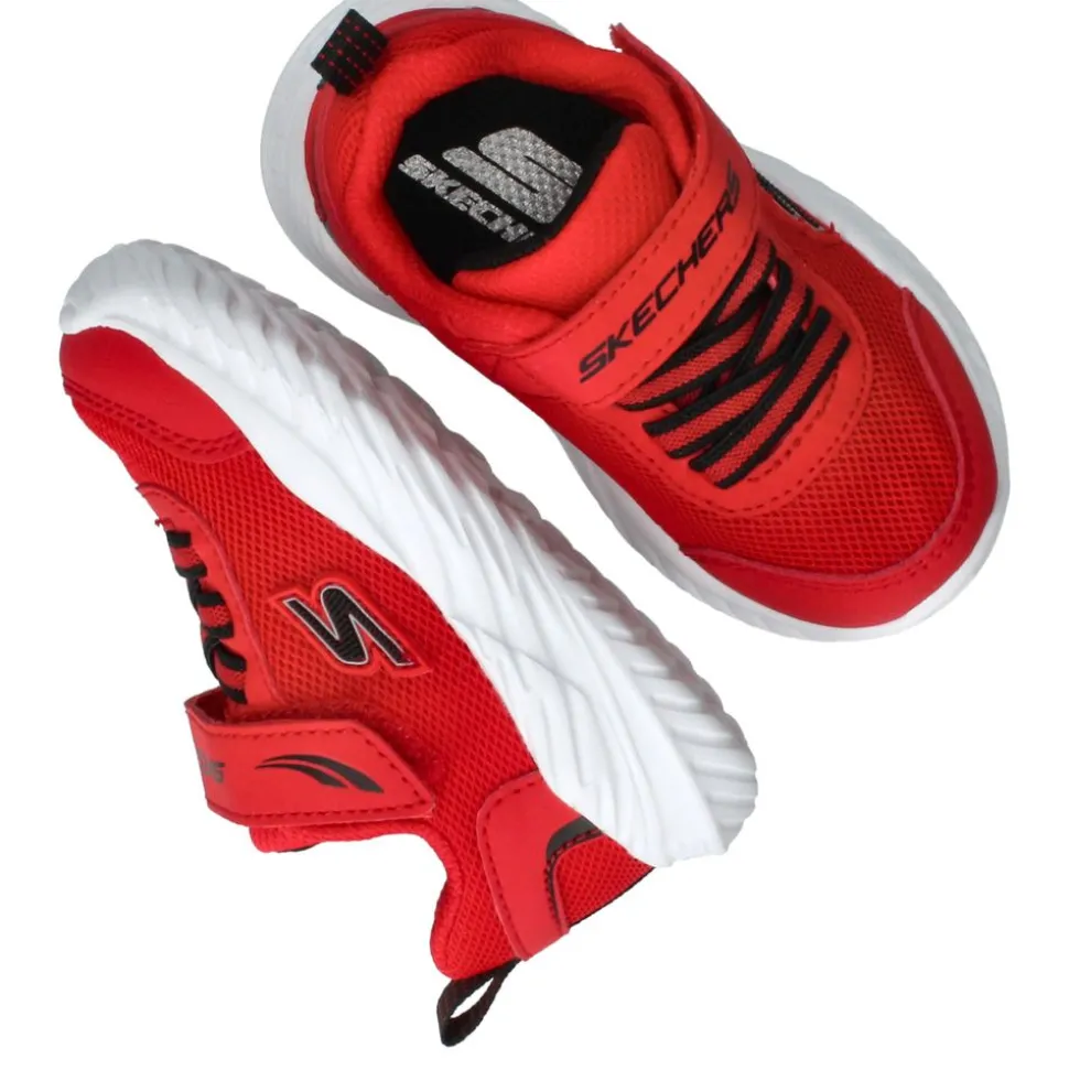 Skechers Nitro Sprint Sneakers Rood Jongens