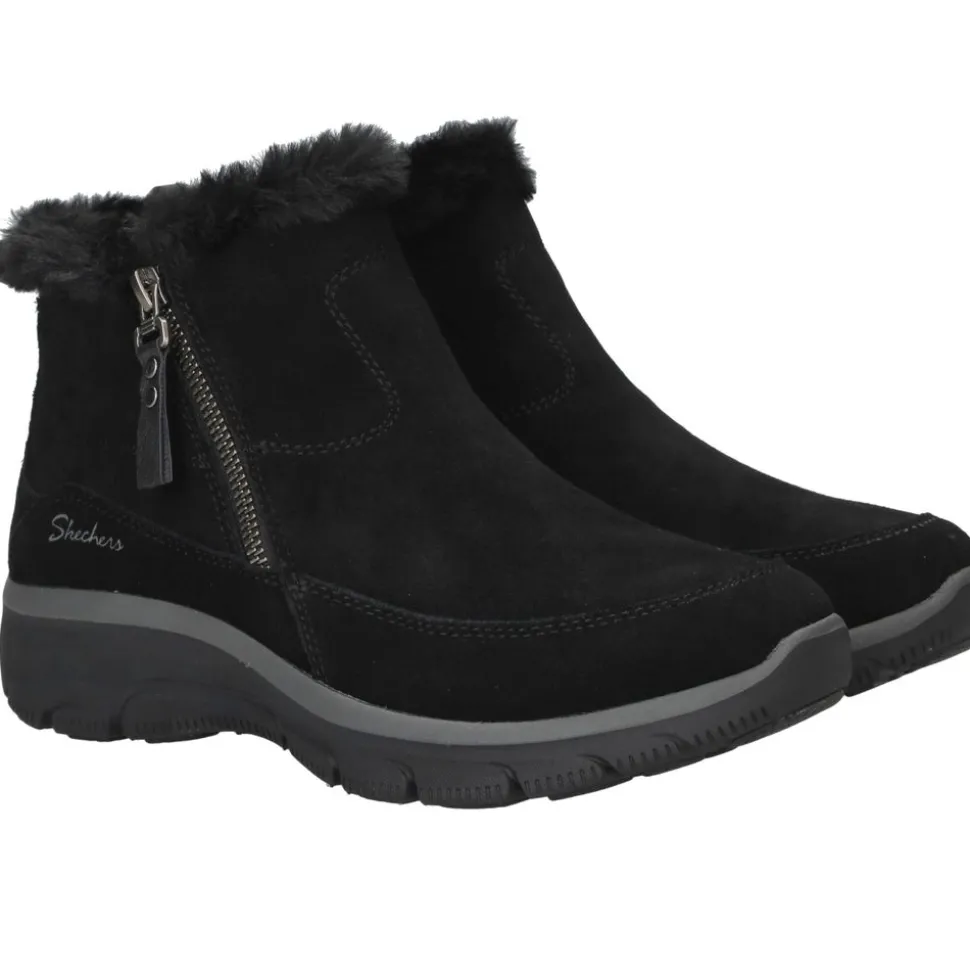 Skechers Relaxed Fit Easy Going Cool Zip! Boots Zwart Dames