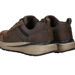 Skechers Relaxed fit Slade Peralto Sneakers Bruin Heren