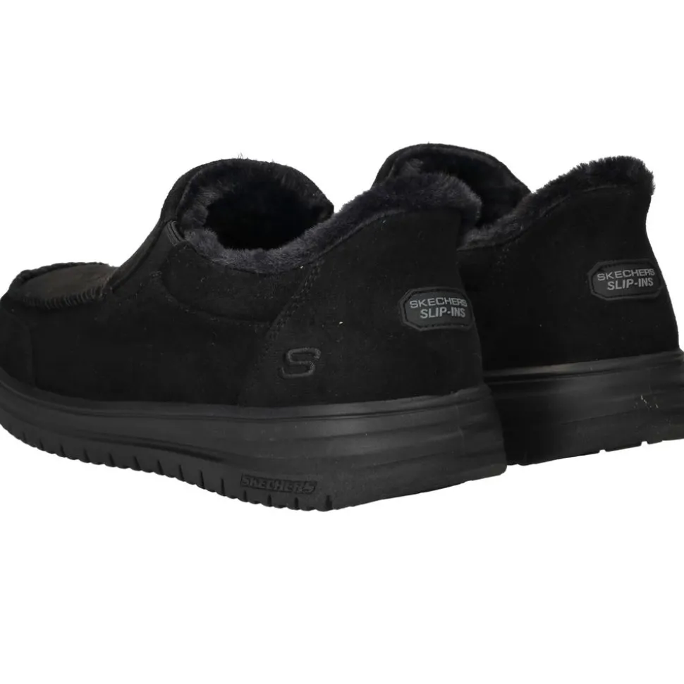 Skechers Relaxed Fit Slip-Ins Murette Scofield Zwart Heren