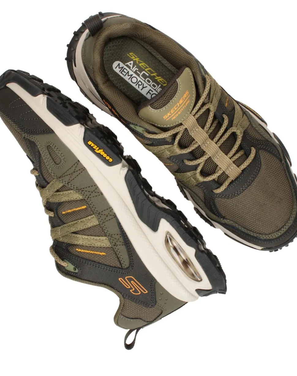 Skechers Skech-Air Envoy Sneakers Groen Heren