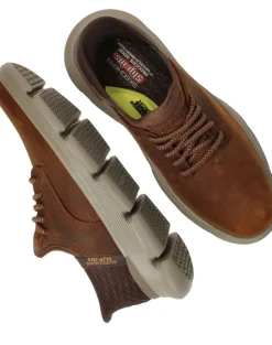 Skechers Slip-Ins Garza Instappers Cognac Heren