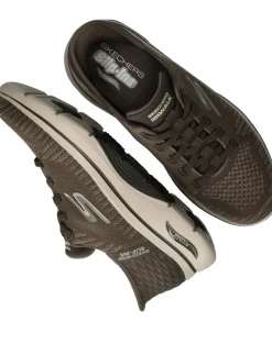 Skechers Slip-Ins Go Walk Arch Fit 2.0 Grand Select 2 Instappers Taupe Heren