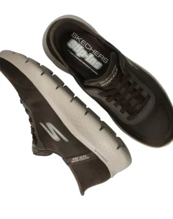 Skechers Slip-Ins Go Walk Flex Sneakers Bruin Heren