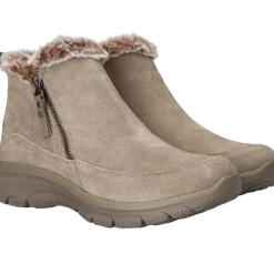 Skechers Slip-Ins Relaxed Fit Boots Beige Dames