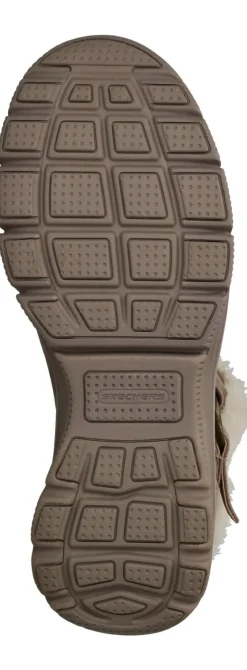 Skechers Slip-Ins Relaxed Fit Vegan Boots Beige Dames