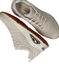 Skechers Tres Air Uno Sneakers Beige Dames