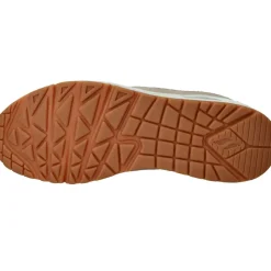 Skechers Uno 2 Much Fun Sneakers Beige Dames