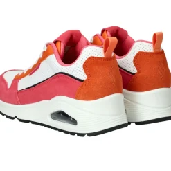 Skechers Uno 2 Much Fun Sneakers Roze Dames