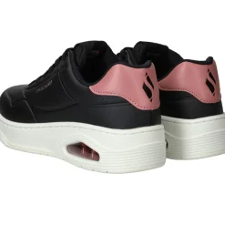 Skechers Uno Court Fast Break Sneakers Zwart Dames