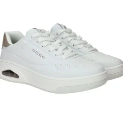 Skechers Uno Court Fast Break Sneakers Wit Dames
