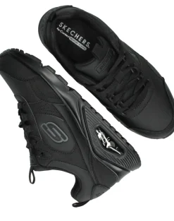 Skechers Uno Gen1 Class Edge Sneakers Zwart Jongens