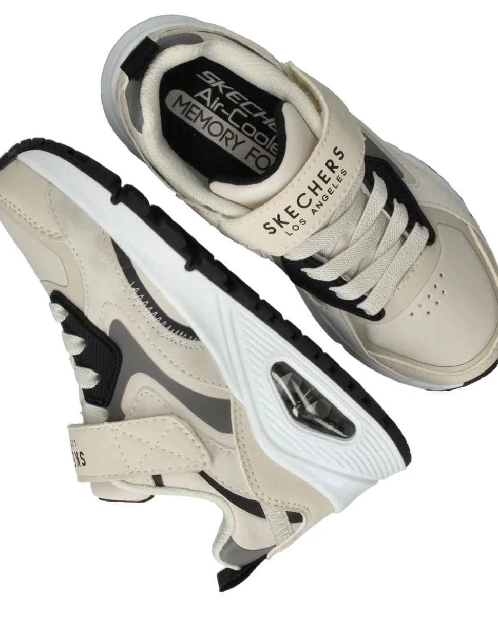 Skechers Uno Gen1 Color Rays Sneakers Beige Jongens