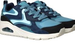 Skechers Uno Gen1 Color Surge Sneakers Blauw Jongens
