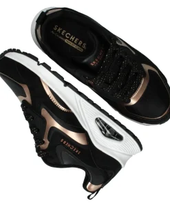 Skechers Uno Gen1 Color Surge Sneakers Zwart Meisjes