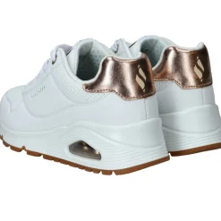 Skechers Uno Gen1 Shimmer Away Sneakers Wit Meisjes