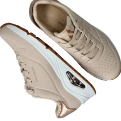 Skechers Uno Golden Air Sneakers Beige Dames