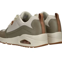 Skechers Uno Layover Sneakers Beige Heren