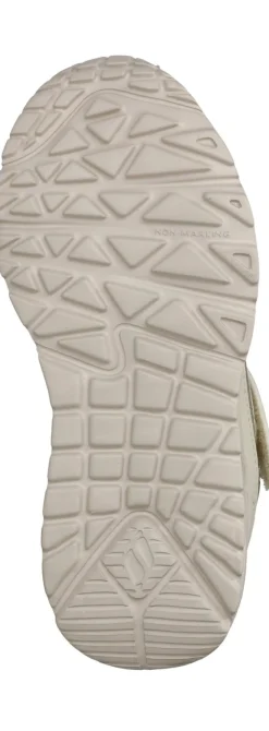 Skechers Uno Lite Glisten Steps Sneakers Beige Meisjes
