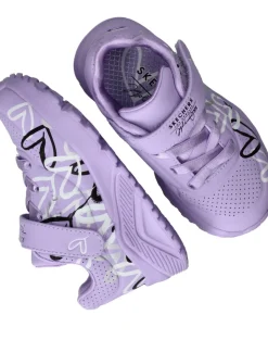 Skechers Uno Lite Love Levitate Sneakers Paars Meisjes