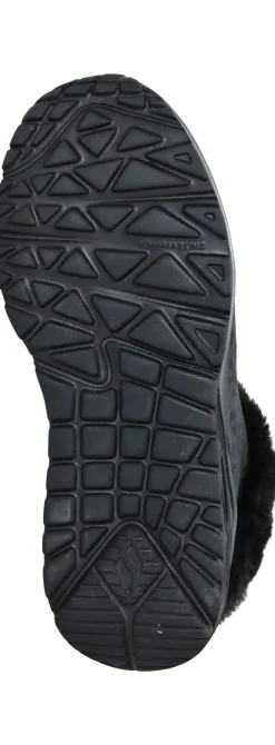 Skechers Uno Lite Veterboots Zwart Meisjes