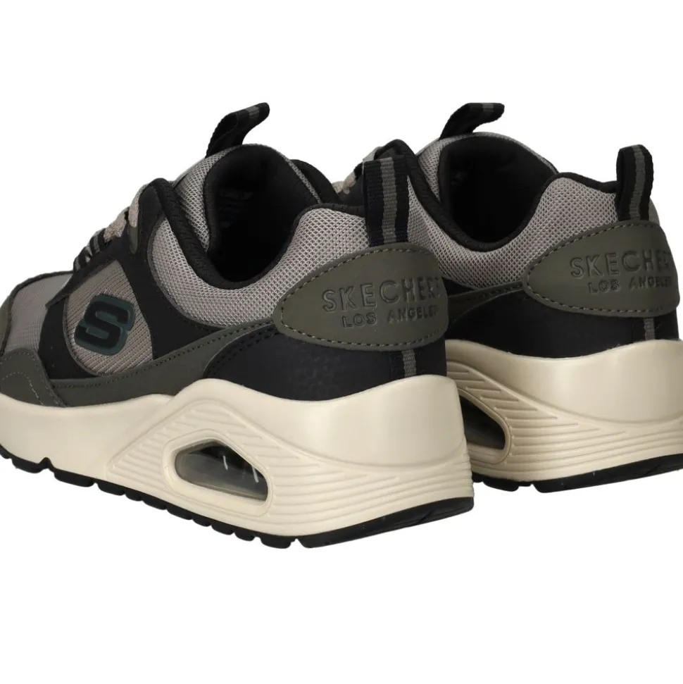 Skechers Uno Retro Groove Sneakers Grijs Jongens