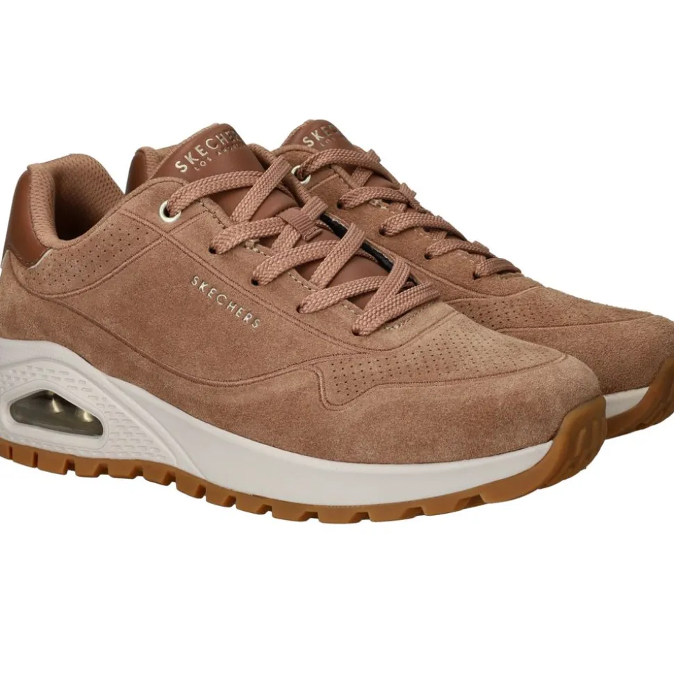 Skechers Uno Rugged Chillproof Sneakers Bruin Dames