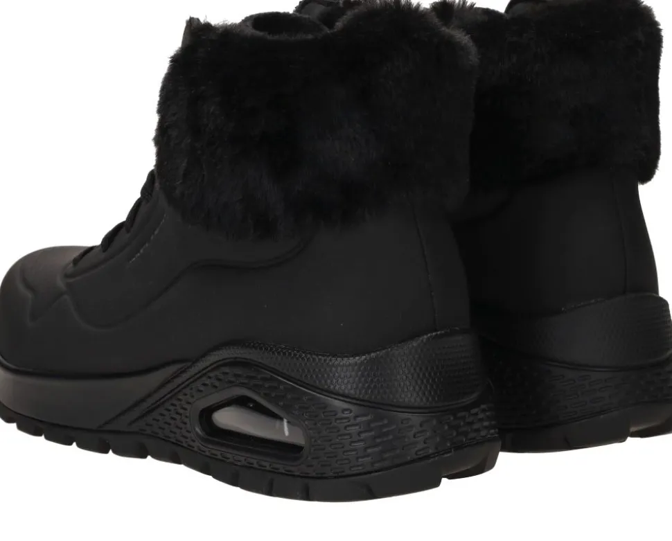 Skechers Uno Rugged Fall Air Sneakers Zwart Dames