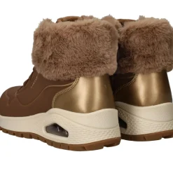 Skechers Uno Rugged Fall Shimmer Veterboots Bruin Dames