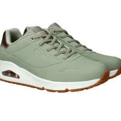 Skechers Uno Shimmer Away Sneakers Groen Dames