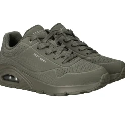 Skechers Uno Shiny Scale Sneakers Groen Dames