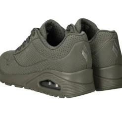 Skechers Uno Shiny Scale Sneakers Groen Dames