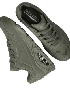 Skechers Uno Shiny Scale Sneakers Groen Dames
