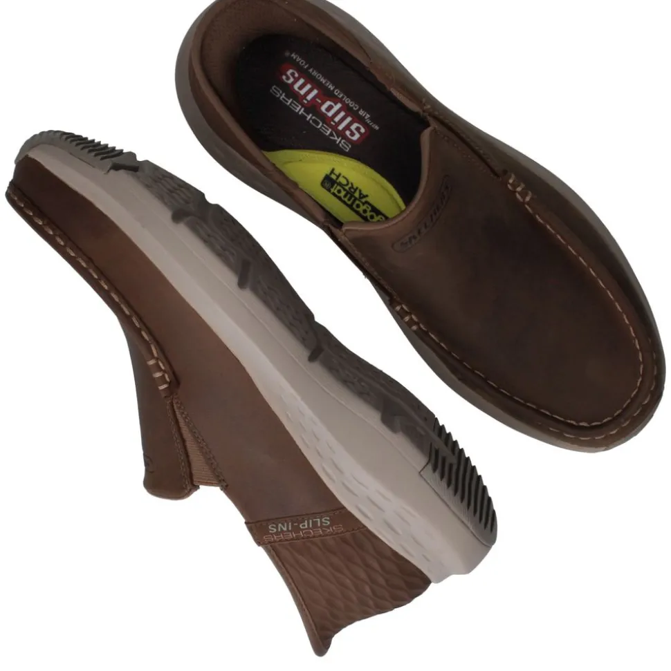 Skechers Uno Skechers Slip Ins Parson Oswin Instappers Bruin Heren