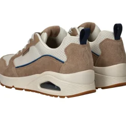 Skechers Uno Stacre 2.0 Sneakers Beige Heren