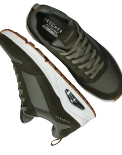 Skechers Uno Stacre Sneakers Groen Heren