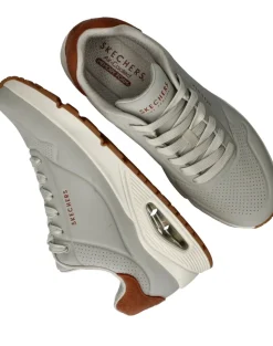 Skechers Uno Stand On Air Sneakers Beige Heren
