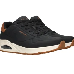 Skechers Uno Suited on Air Sneakers Zwart Heren