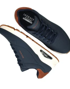 Skechers Uno Suited On Air Sneakers Blauw Heren